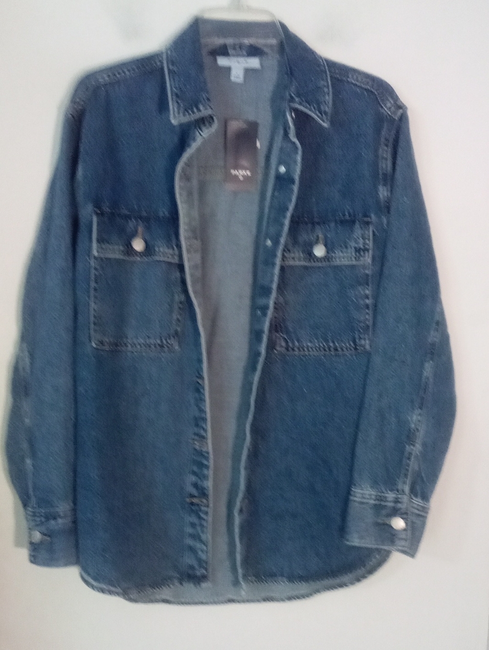 Parke  Denim Jacket Small NWT Denim